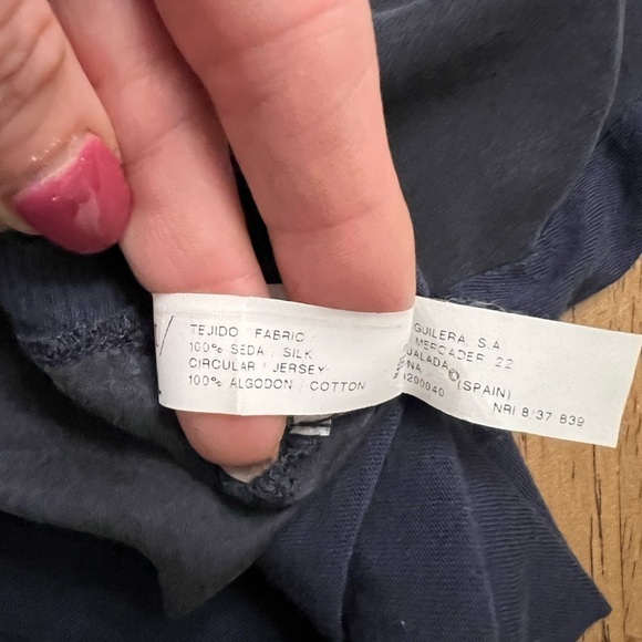 Anthropologie Sita Murt Silk Dolman Sleeve Tee - Picture 9 of 10